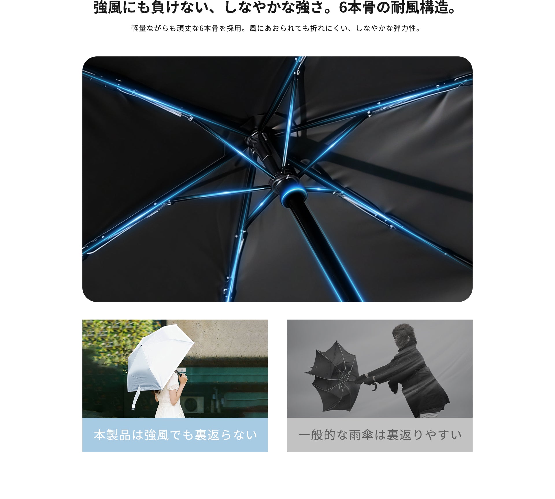 New Trip] 超軽量179g 自動開閉 日傘 7102 | 完全遮光100% 400T高密度