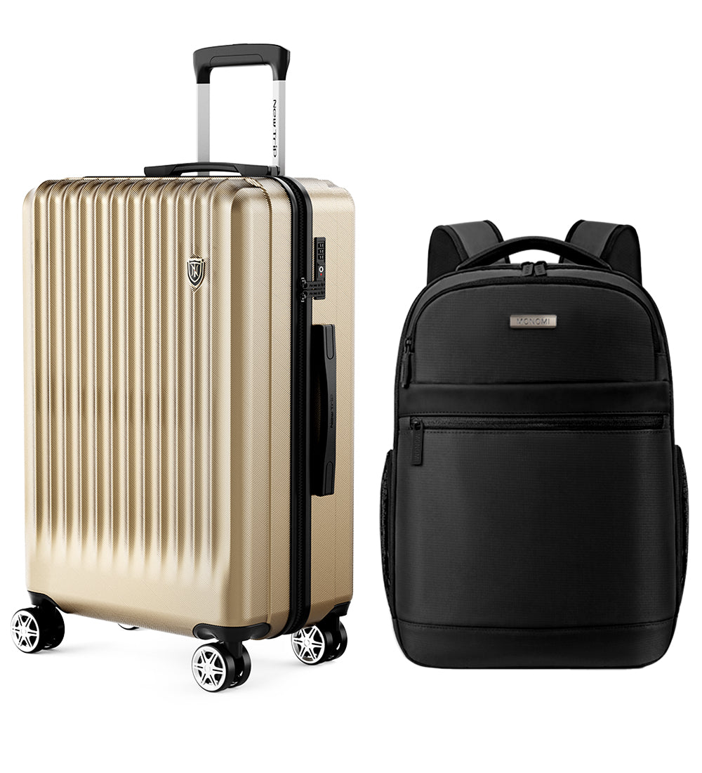 New Trip トラベラーセット 超軽量スーツケース 0701 Plus+軽量多機能バックパック Top.2 誰もが大好評