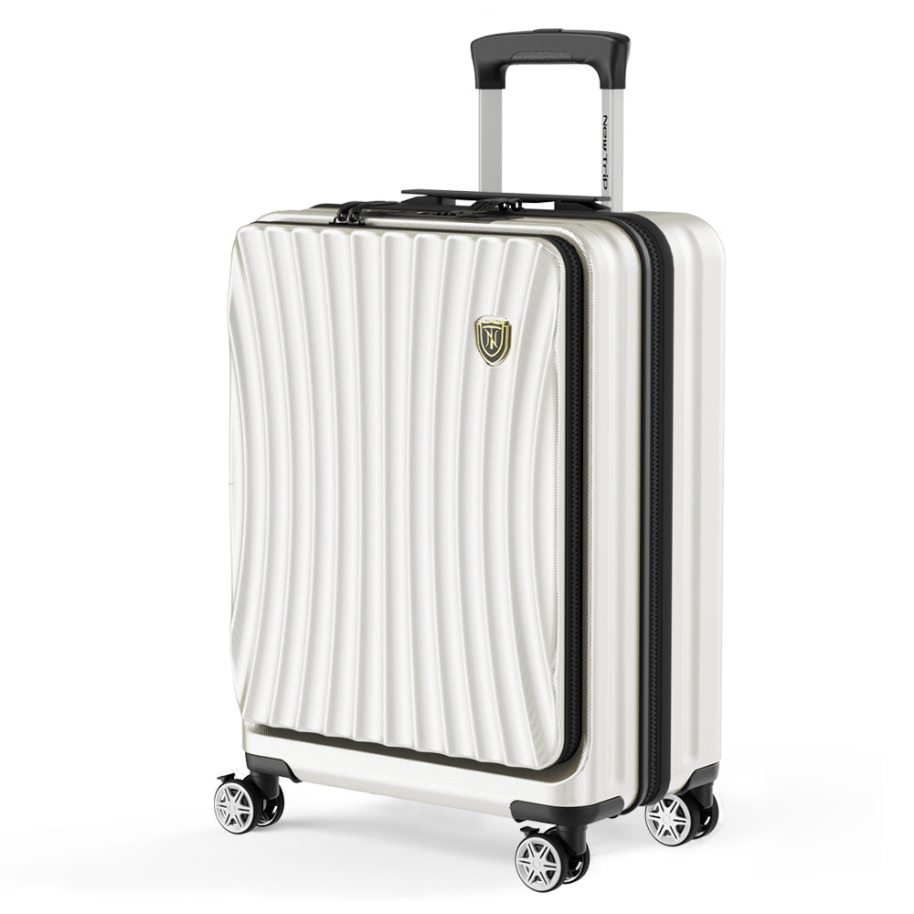 New Trip] 機内持ち込み スーツケース フロントオープン式 0702