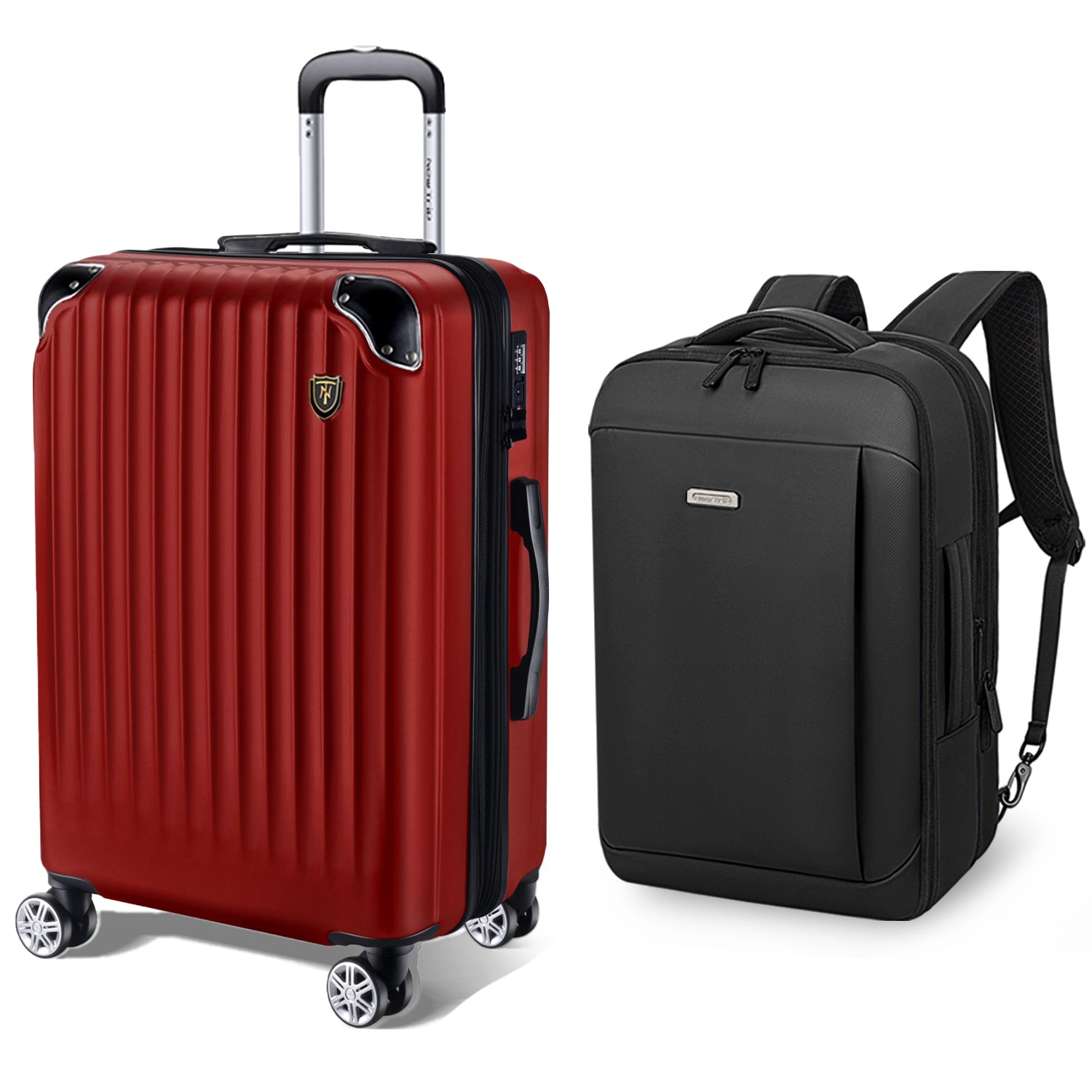 New Trip ひとり旅コンボパック 拡張機能付き スーツケース+バックパック ひとり旅おすすめ