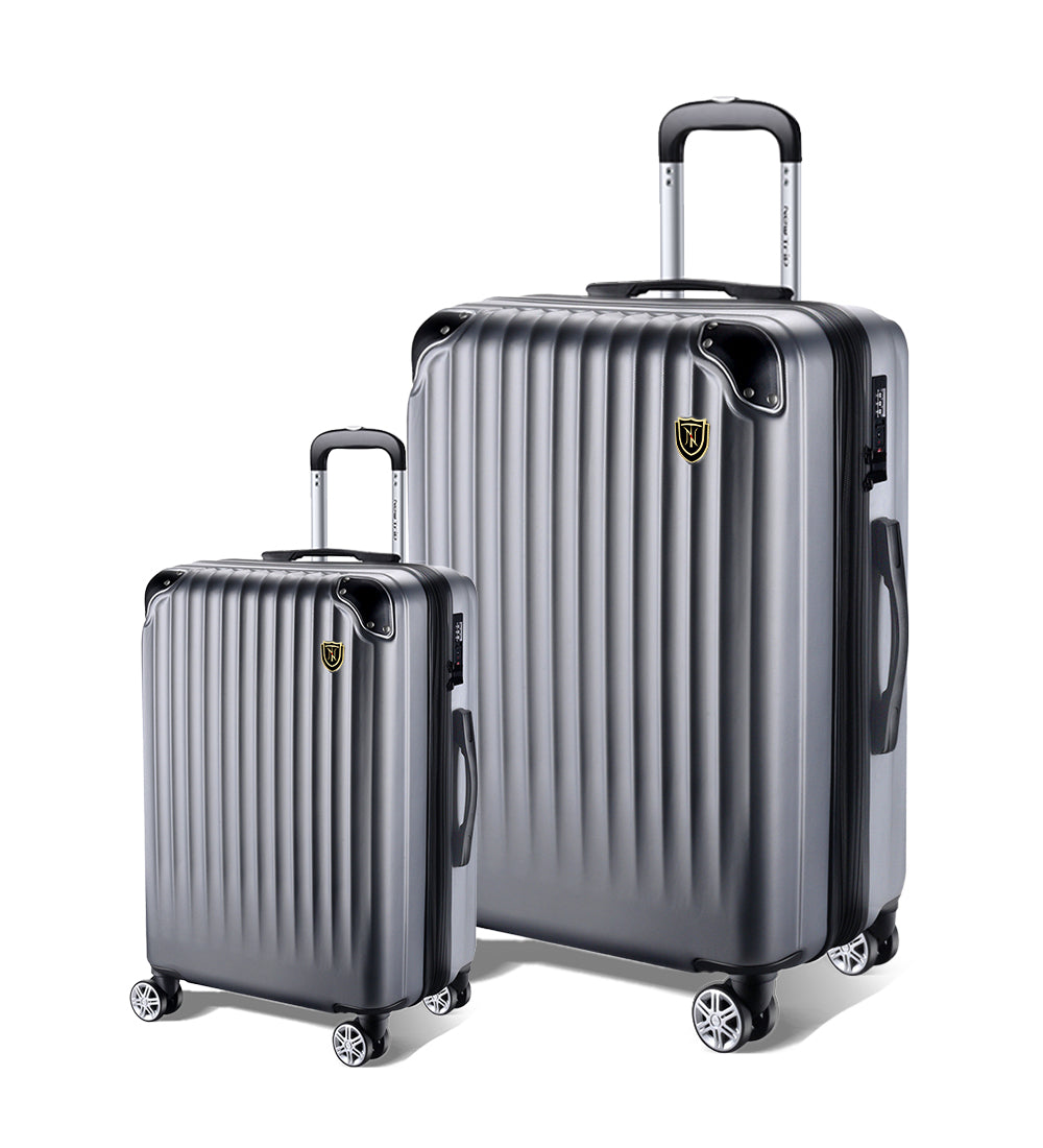 New Trip 二人旅行スーツケース 2点セット S/Mサイズ 拡張機能付き 0201 家族旅行おすすめ