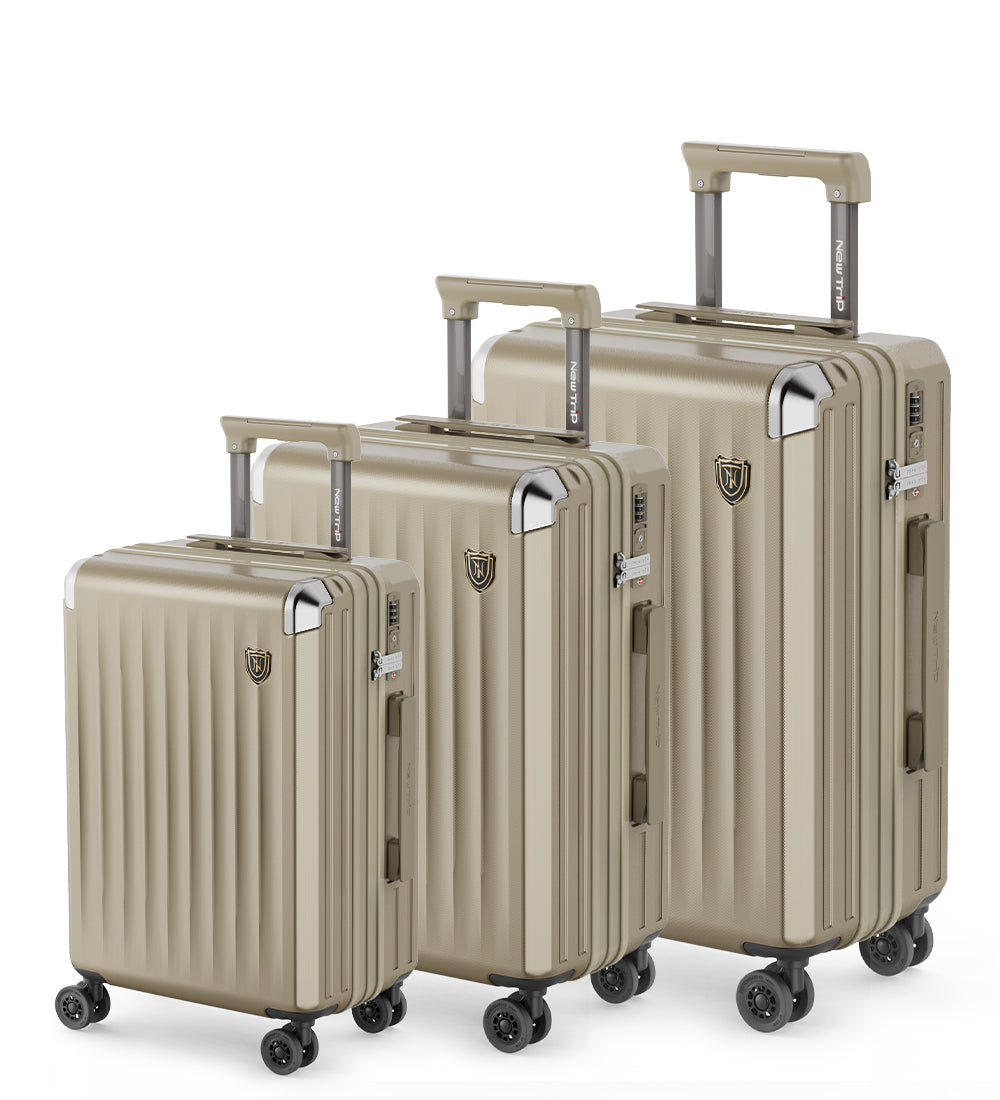 NewTrip 家族旅行スーツケース 3点セット S/M/Lサイズ HINOMOTO超静音キャスター 0502 HINOMOTO超静音キャスター