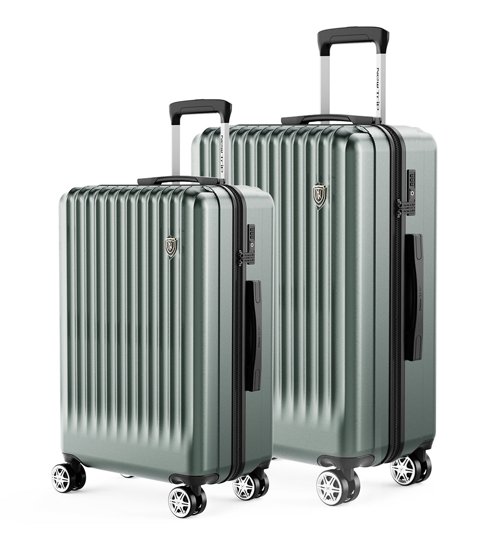 New Trip 二人旅行スーツケース 2点セット S/M/Lサイズ ストッパー付き 0701 Plus 家族旅行おすすめ