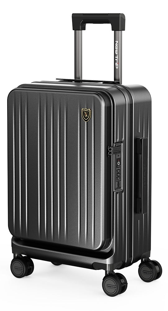 ビジネス用途を想定して作られた、本格派のフロントオープンスーツケース。