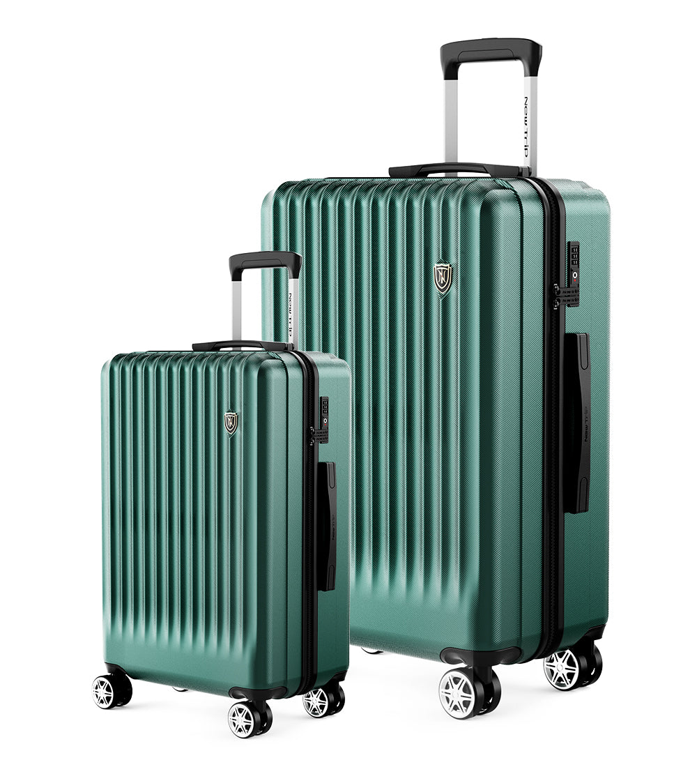 New Trip 二人旅行スーツケース 2点セット S/M/Lサイズ ストッパー付き 0701 Plus 家族旅行おすすめ