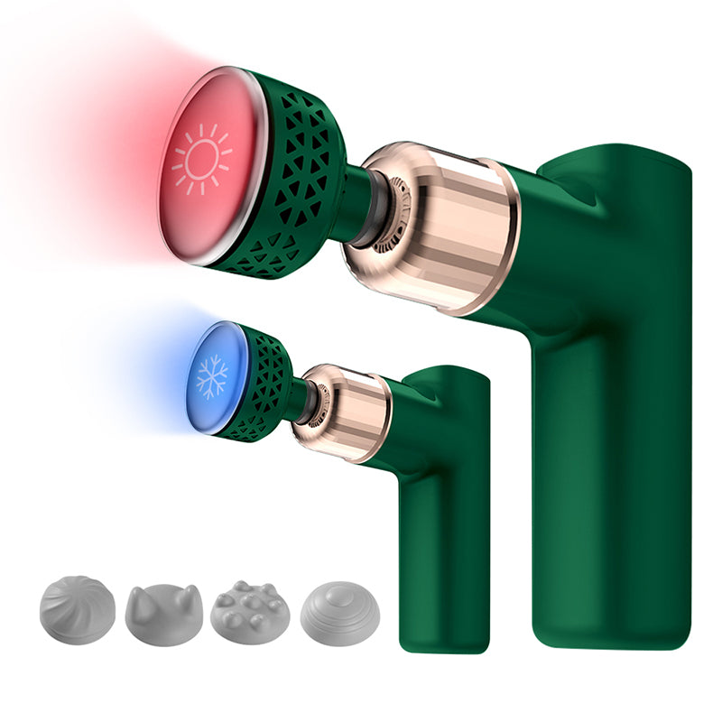 マッサージガン 温熱&冷却機能付き・筋膜リリースガン・強力・肩こり8段階強力振動 New Trip