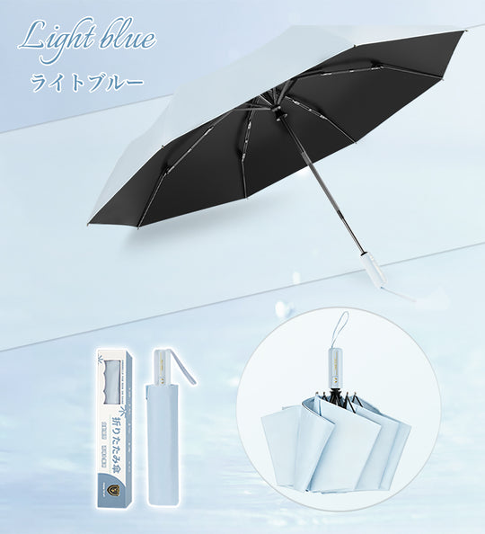 New Trip 折りたたみ傘 晴雨兼用 防紫外線 超撥水 耐強風 全アルミ8本骨 軽量晴雨兼用折畳み傘