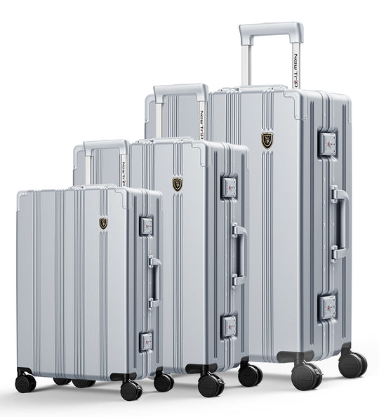 New Trip 家族旅行スーツケース 3点セット S/M/Lサイズ 耐衝撃 アルミフレーム 1101 Top.3 ビジネスおすすめ