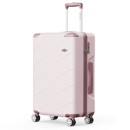 高品質のABS+PC素材で、耐衝撃性抜群！
さらに、3kg未満の超軽量！
便利なドリンクホルダーが付いており、
一方、隠しフック機能が搭載。
TPE8輪ダブルキャスターは、静音性と耐久性に優れ。
キャスターにストッパーも付いています。観光にはぴったり！