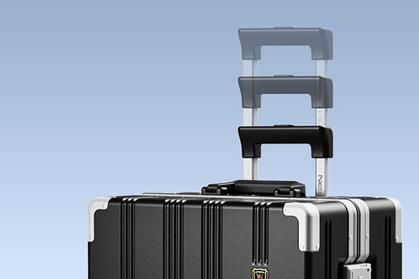 スーツケースのキャリーバーのぐらつきは、持ち運びのストレスになります。